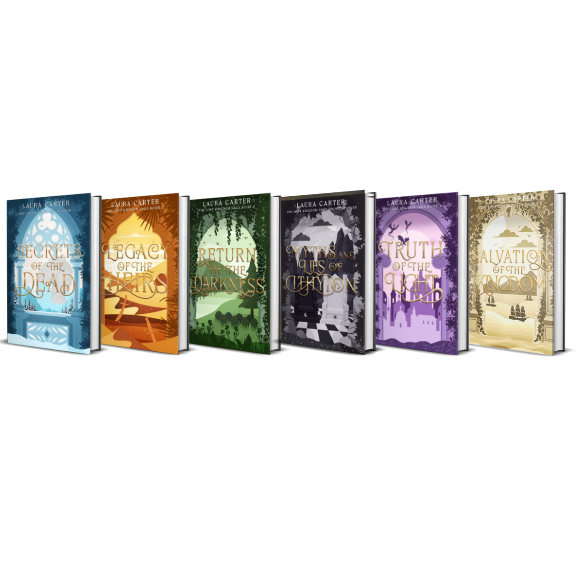 Lost Kingdom Saga Complete Hardback Bundle